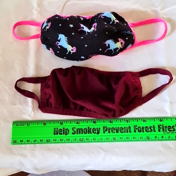 5/$20. Two small face masks - Picture 1 of 2